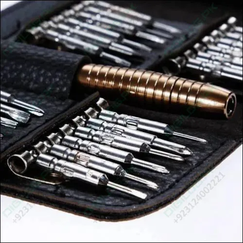 25 In 1 Precision Screwdrivers Set,mini Screwdrivers Repair Tools Kits With Leather Case For Mobile Phone, Pc Laptop, Macbook, Tablet, Ipad, Computers