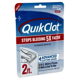 Adventure Medical QuikClot Gauze 3" x 2'