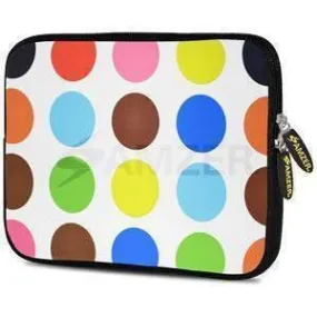 Amzer 10.5 Inch Neoprene Notebook Tablet/iPad Sleeve - Colour Circles