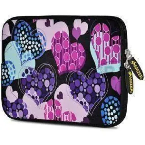 Amzer 10.5 Inch Neoprene Notebook Tablet/iPad Sleeve - Pattern Heart