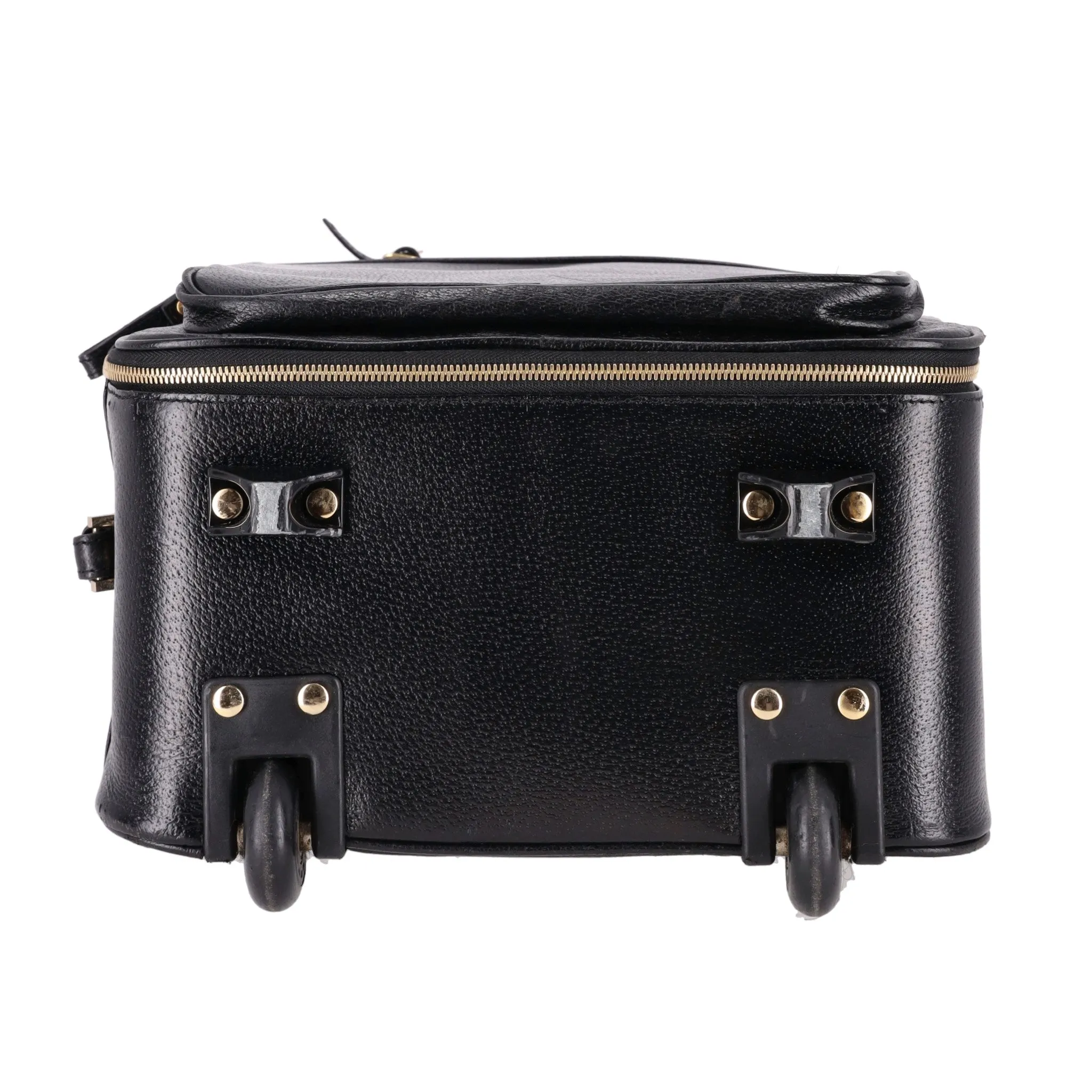 Aspinal Of London Leather Designer Cabin Suitcase