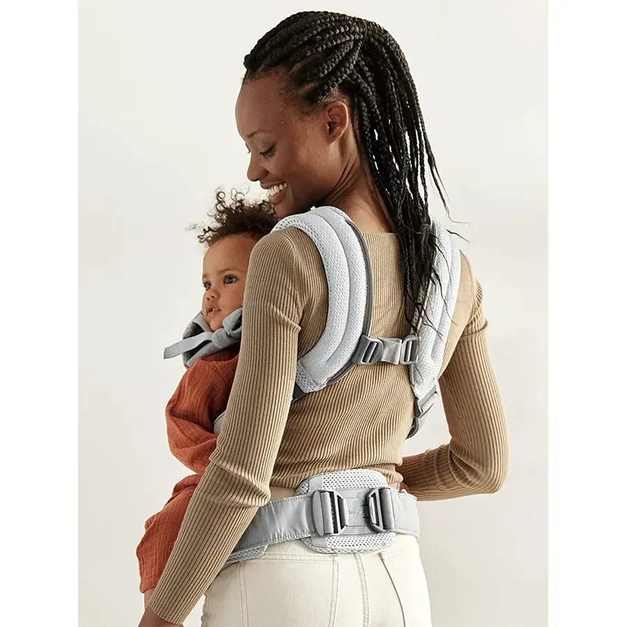 BabyBjorn Baby Carrier Harmony - 3D Mesh (Silver)