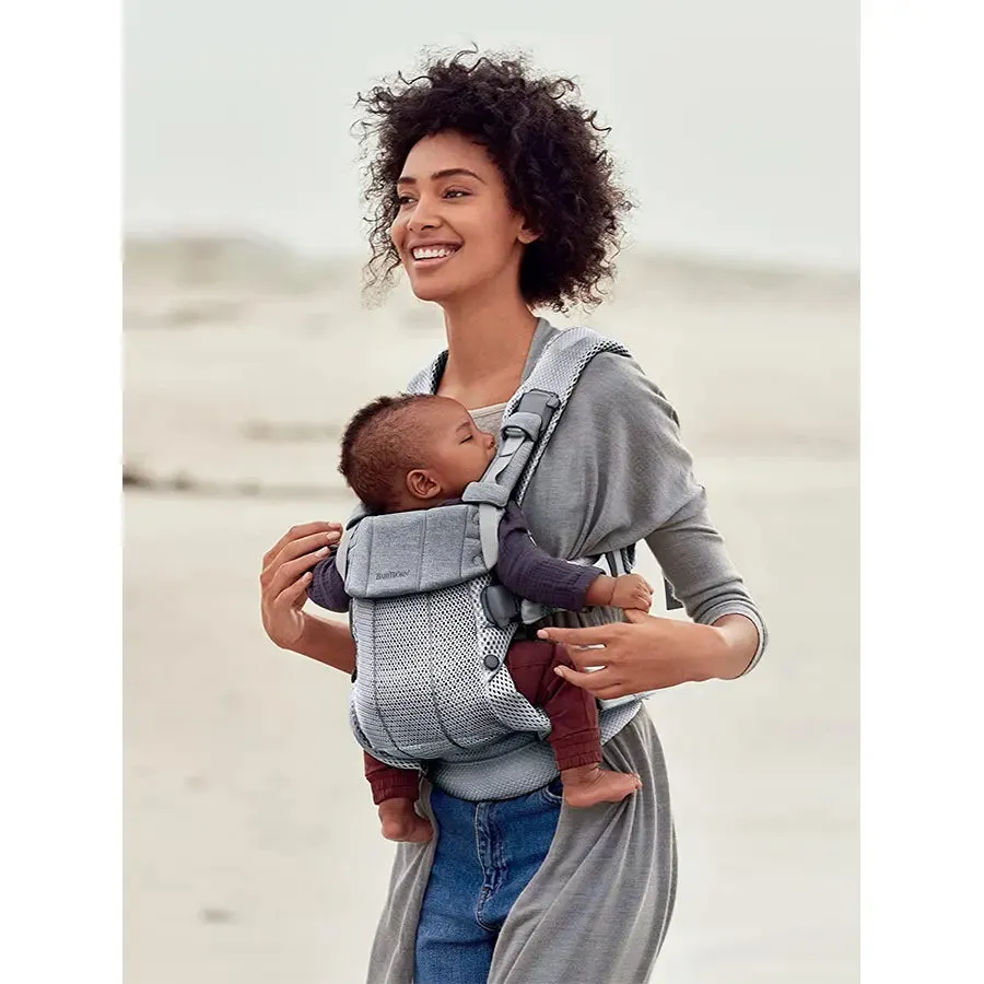 BabyBjorn Baby Carrier Harmony - 3D Mesh (Silver)