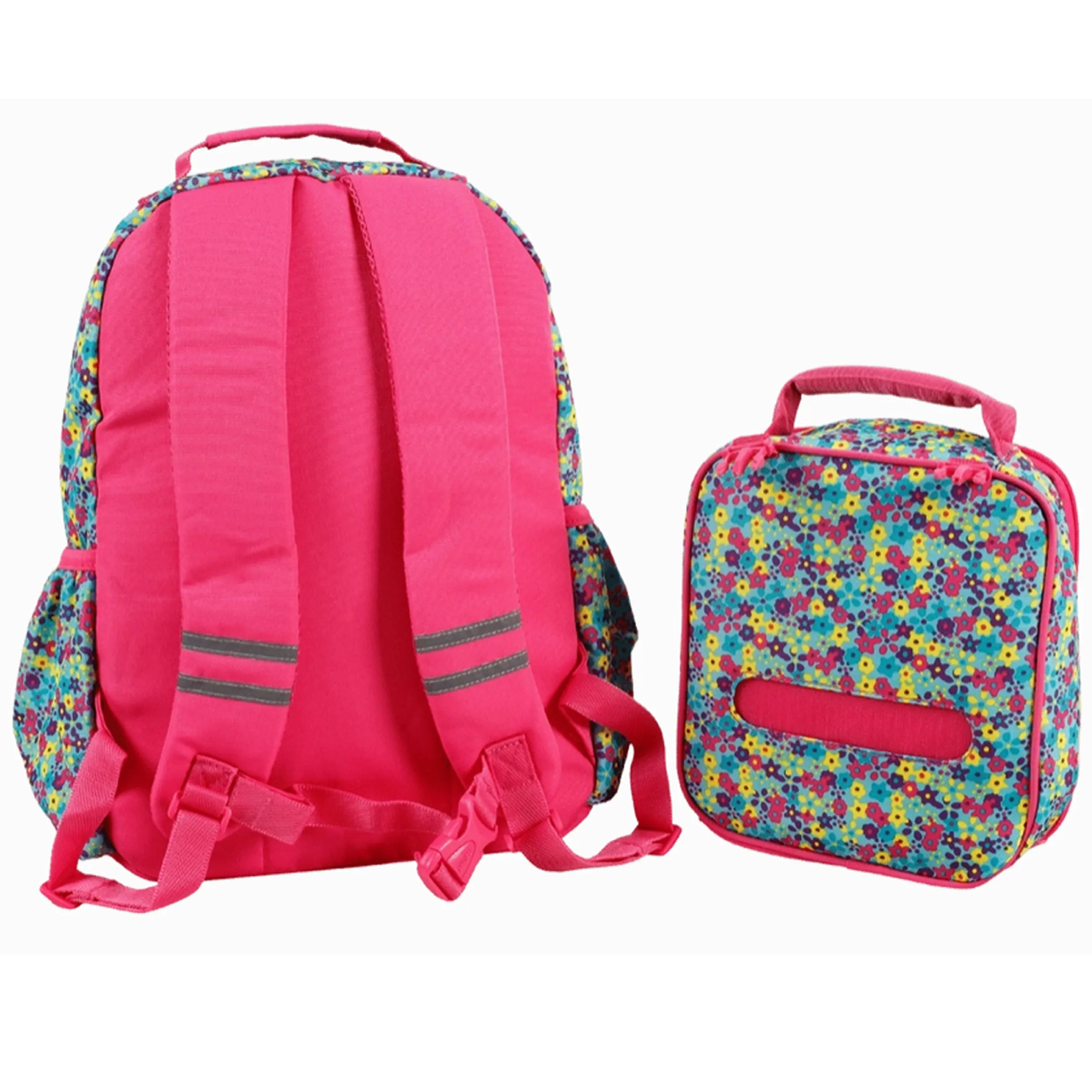 Backpack & Lunchbox Set, Floral