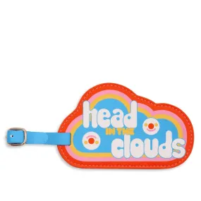 Ban.do Head in the Clouds Getaway Shaped Luggage Tag | Cute Leatherette Luggage Identifier