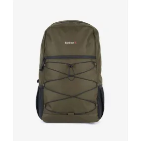 Barbour Arwin Canvas Explorer Backpack - Olive/Black