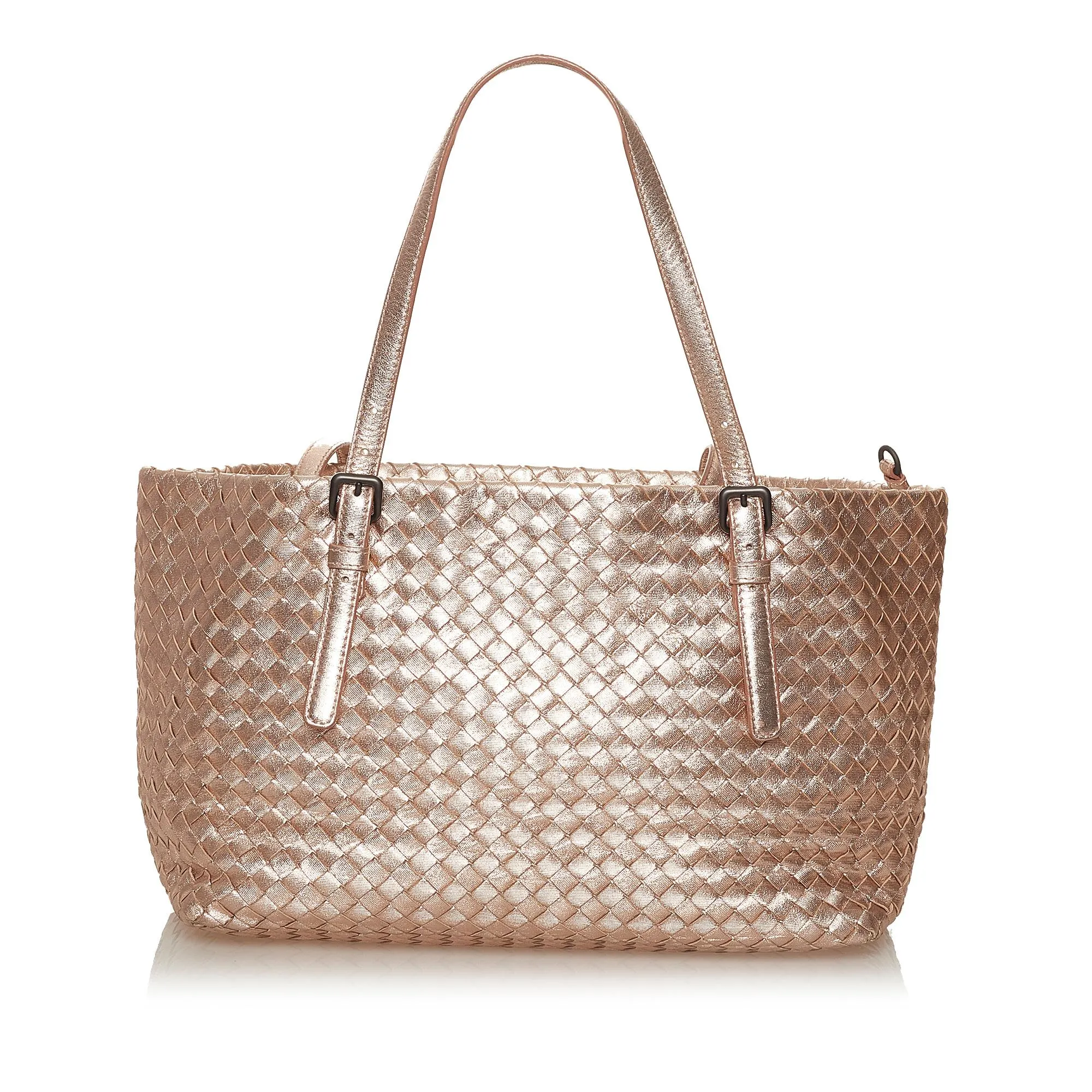 Bottega Veneta Intrecciato Leather Tote Bag (SHG-28629)