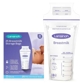 Breast Milk Storage Bags - Count 25