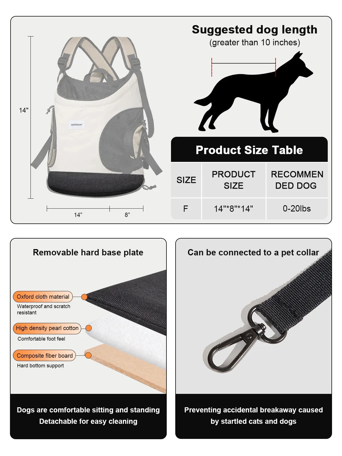 Breathable Pet Carrier Sling Bag for Small Dogs and Cats