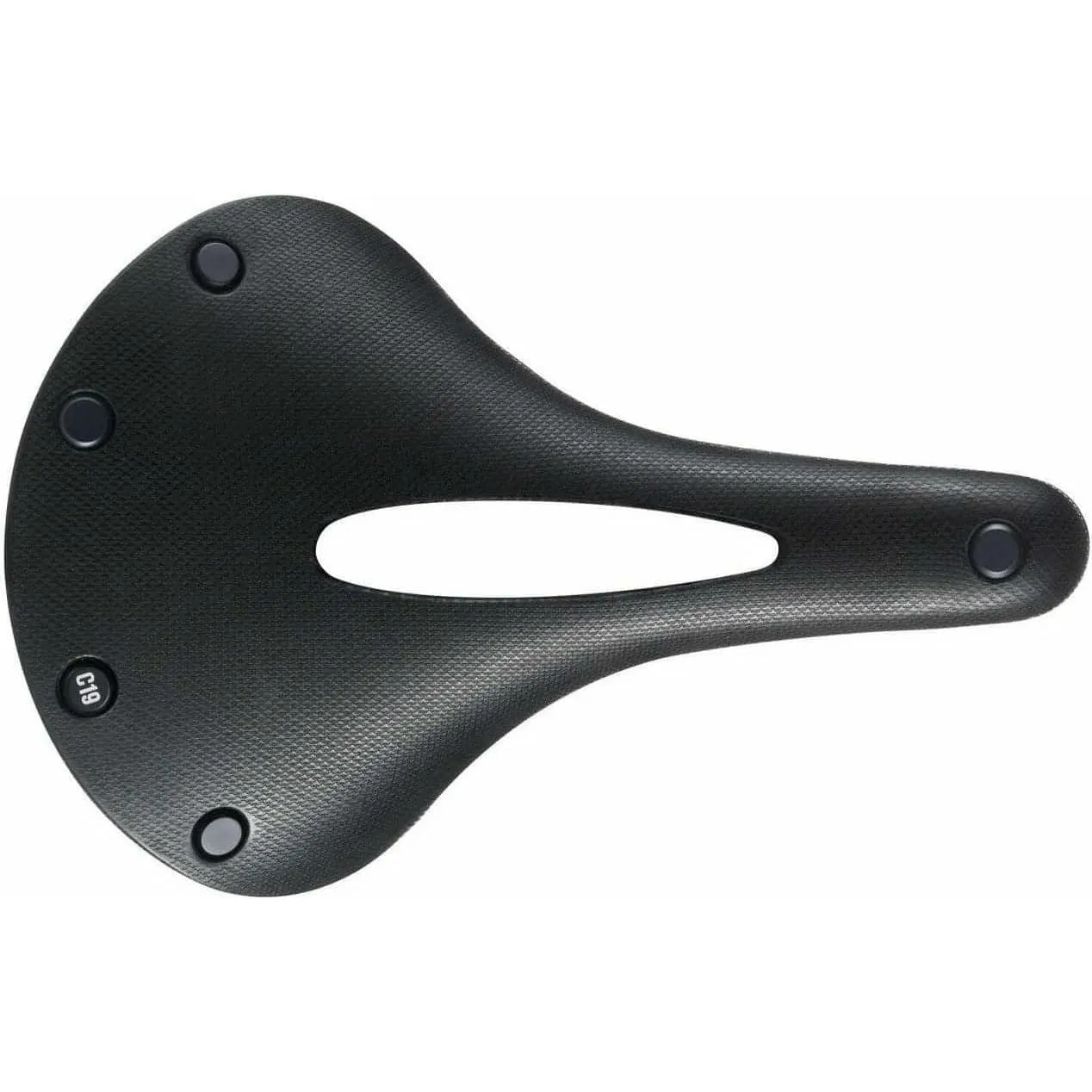 Brooks England Cambium C19 Carved All Weather Saddle - Black