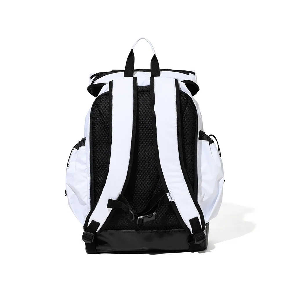 BSRBT LIGHT BIG POCKET BACKPACK WHITE