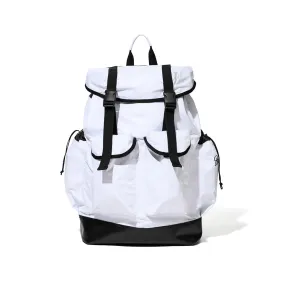 BSRBT LIGHT BIG POCKET BACKPACK WHITE