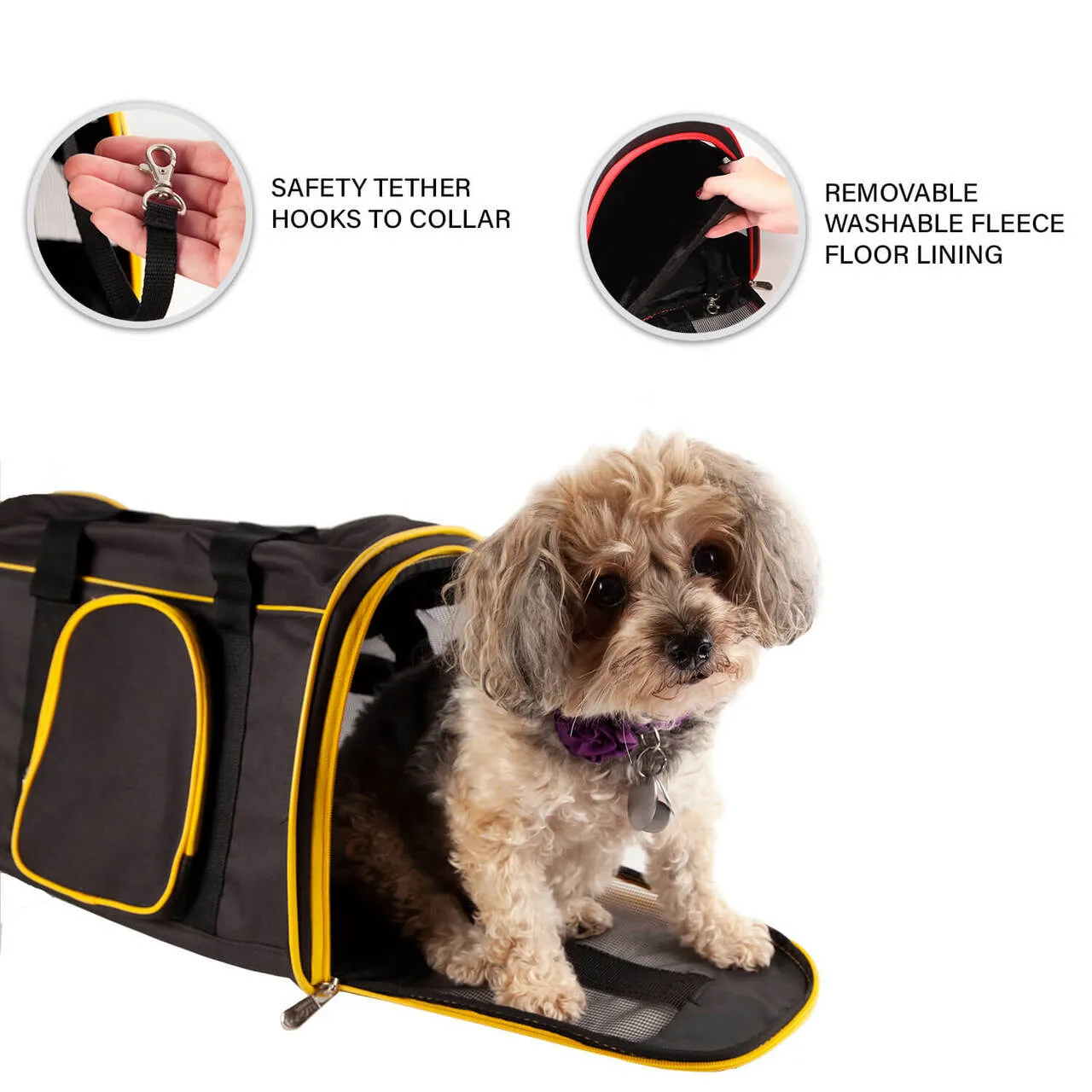 Calgary Flames 16" Premium Pet Carrier