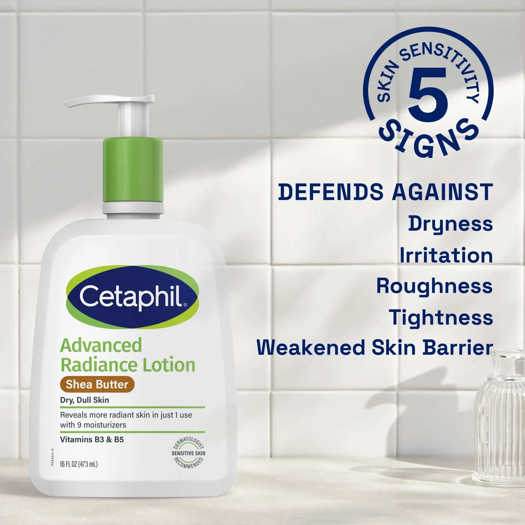 Cetaphil Advanced Radiance Lotion with Shea Butter - 16 oz