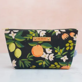 Citrus Makeup Bag