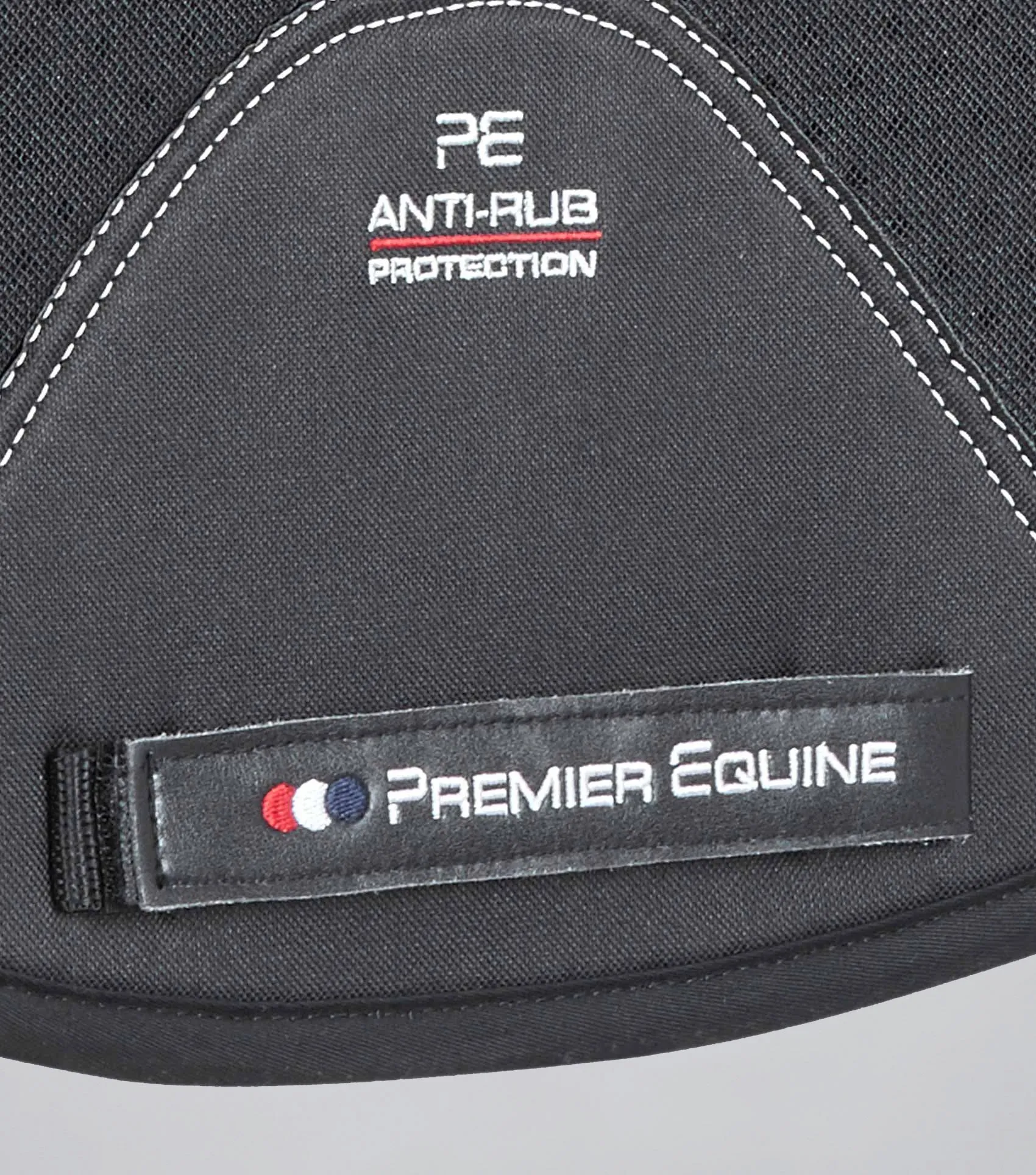 Close Contact Airtechnology Shockproof Wool Saddle Pad - Dressage Square Black/Black Wool