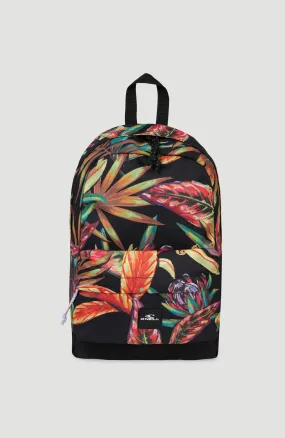 Coastline Mini Backpack | Black Flower