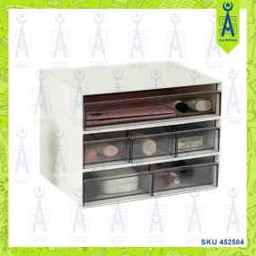 DELI PK106 STORAGE BOX 3 DRAWER CABINET 32.5X24X8