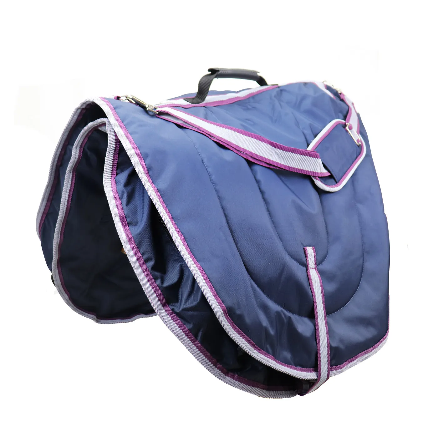 Derby Originals Waterproof All Purpose 3 Layer Nylon Padded English Saddle Carry Bag