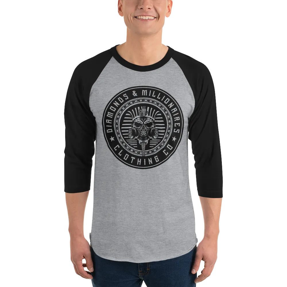 DIAMONDS & MILLIONAIRE SPINXS  RAGLAN TSHIRT