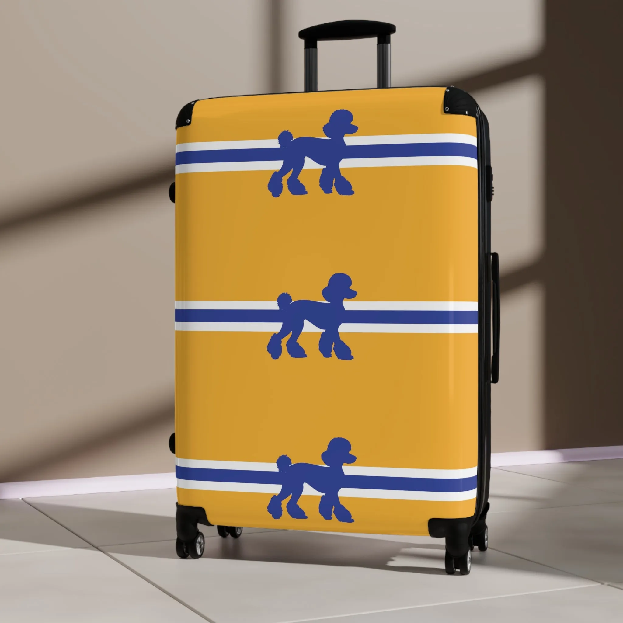 Enchanted Poodle Traveler Suitcase