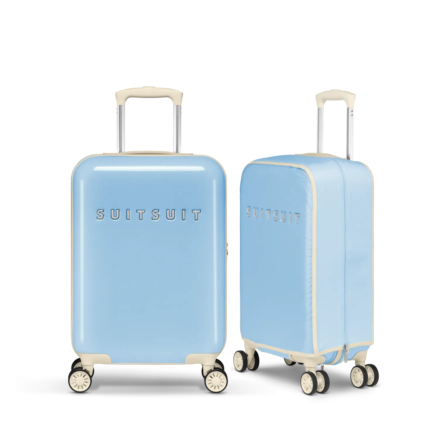 Fabulous Fifties - Chambray Blue - Safe Travels Set (20 INCH)