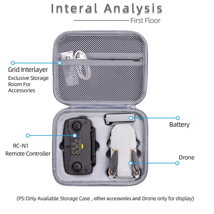 For DJI Mini SE Original  DJI Portable Carrying Storage Bag (Grey)