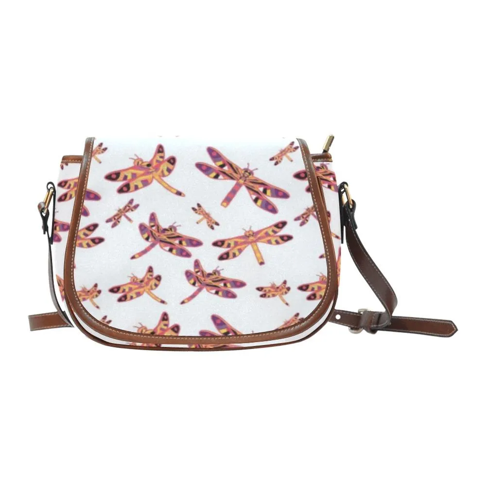 Gathering White Saddle Bag/Small