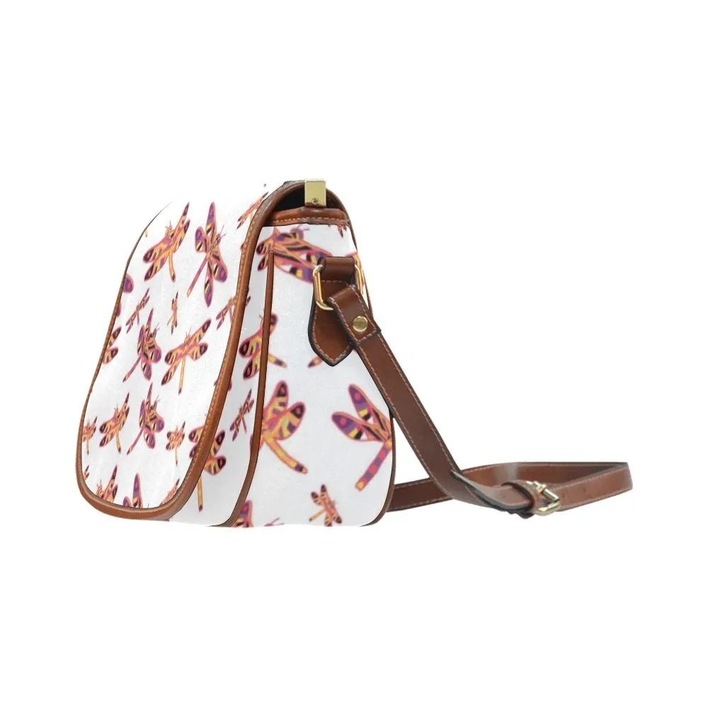 Gathering White Saddle Bag/Small