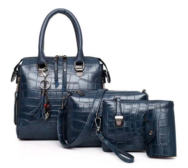 HELGA | 4-PIECE LEATHER BAG SET (1 1 FREE)