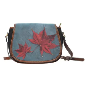 Japanese Maple Saddle Bag