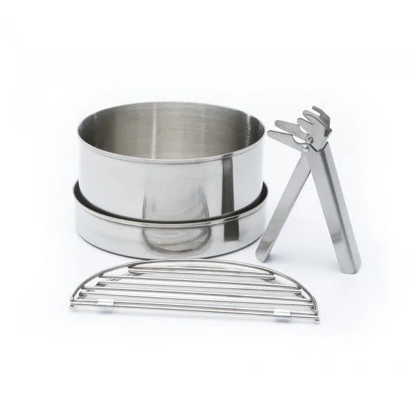 Kelly Kettle® Scout Basic Kit – Stainless Steel Camping Kettle