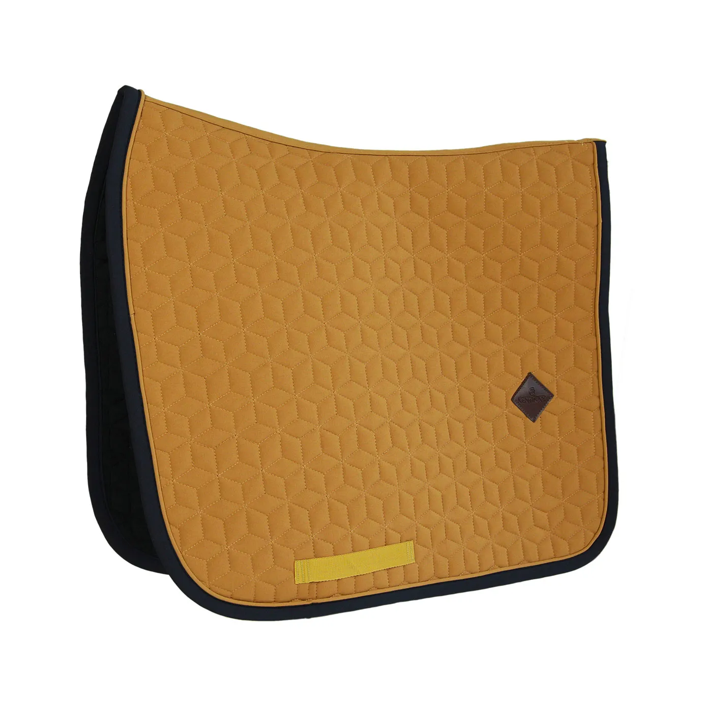 Kentucky Horsewear Softshell Dressage Saddle Cloth - Mustard