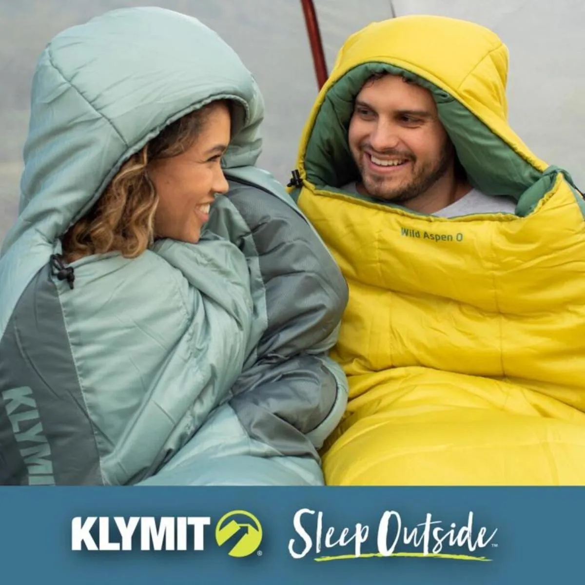 Klymit Wild Aspen 0 Sleeping Bag Large - Yellow