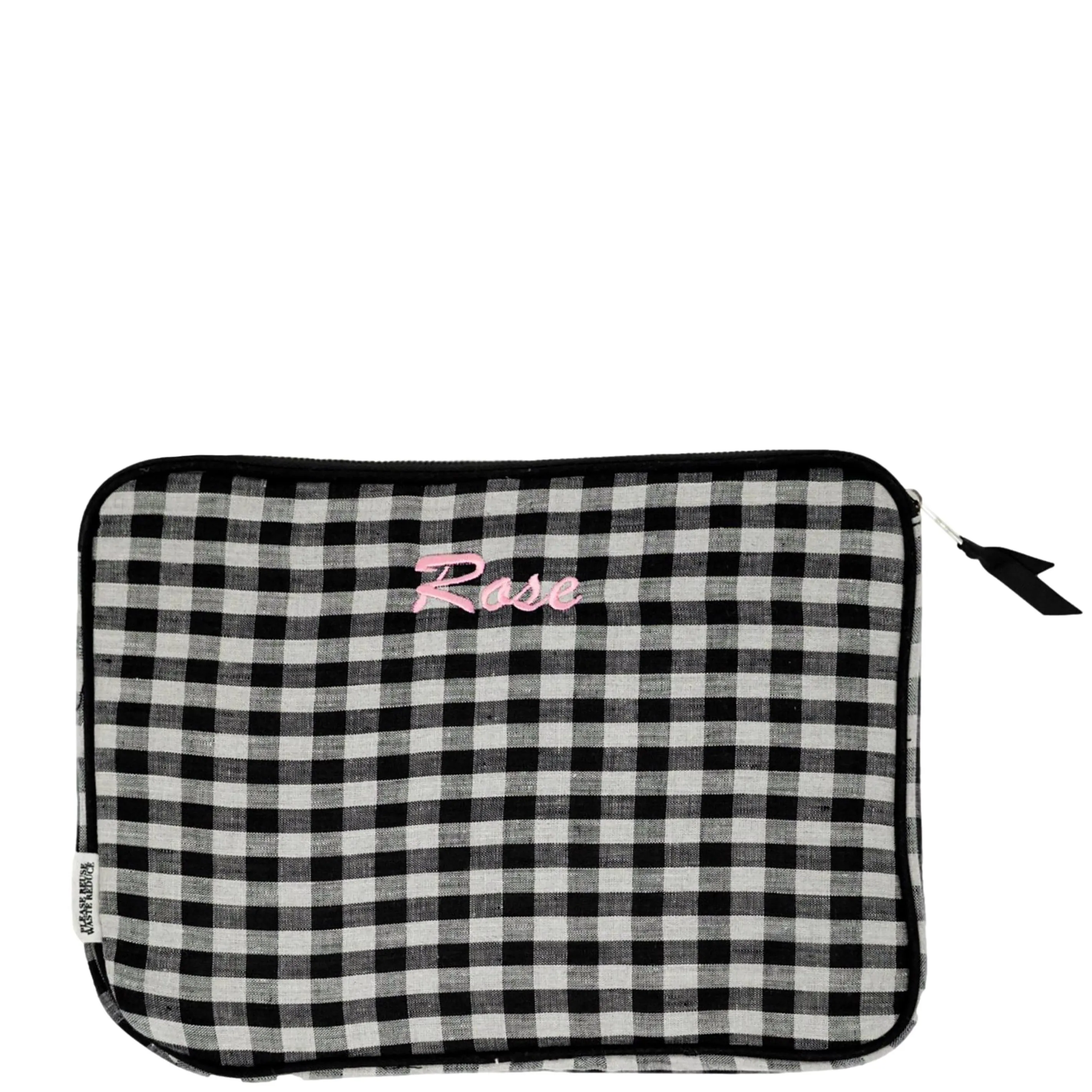 Laptop Case, Charger Pocket, 13" Gingham