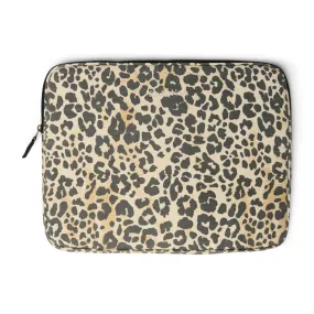 Laptop Sleeve "Soft Cotton Leopard", 15 Zoll