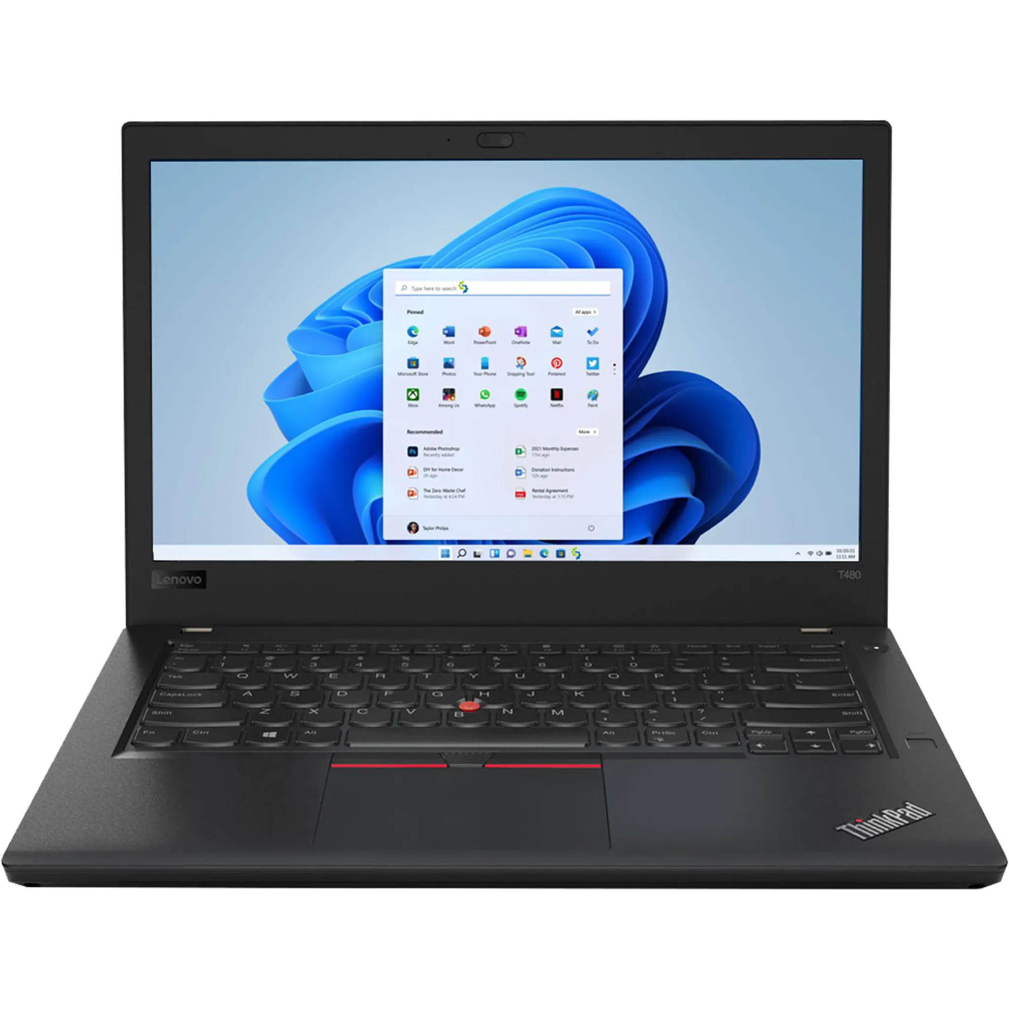 Lenovo ThinkPad T480 Intel i5, 8th Gen 32GB Laptop with Win 11 Pro