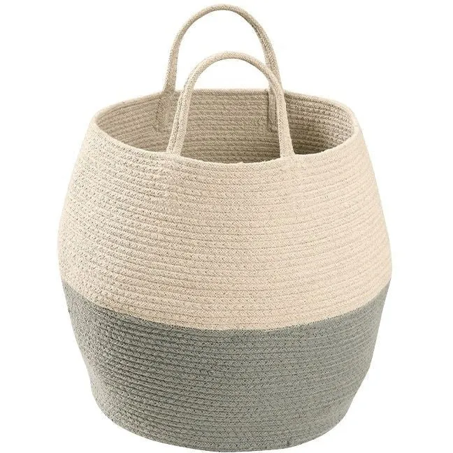 Lorena Canals Basket Zoco Vintage Blue-Natural