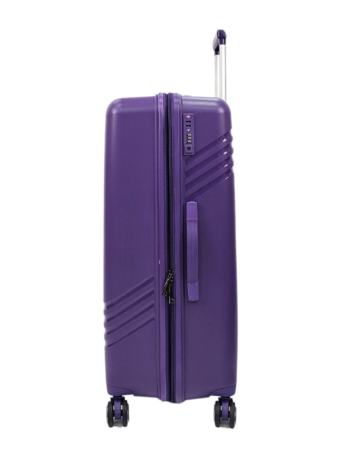 Luggage Suitcase Travel Bag Carry On Hand Cabin Check in Hard-Shell 4 Spinner Wheels Trolley Set