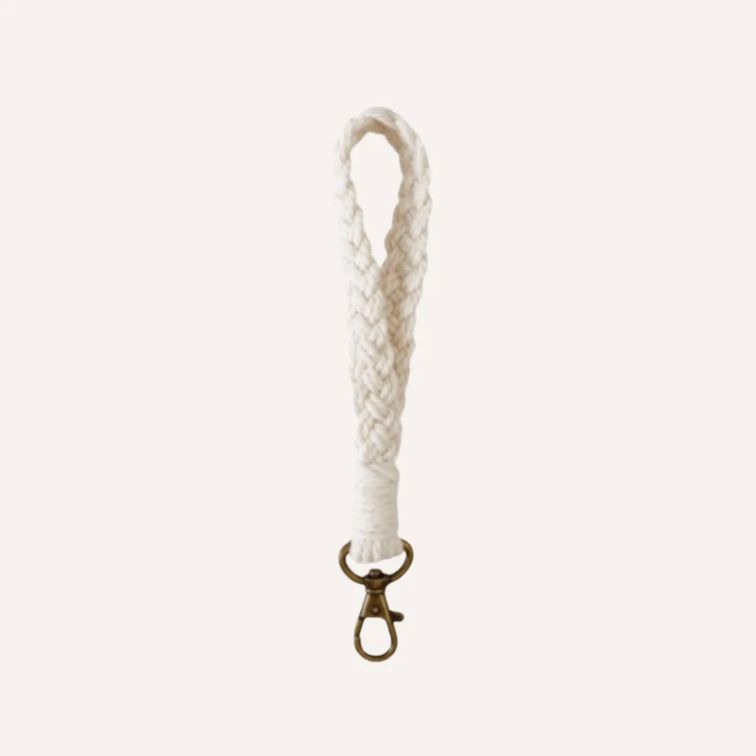 Macrame Boho Keychain