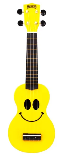 Mahalo U-SMILE YELLOW Soprano Ukulele