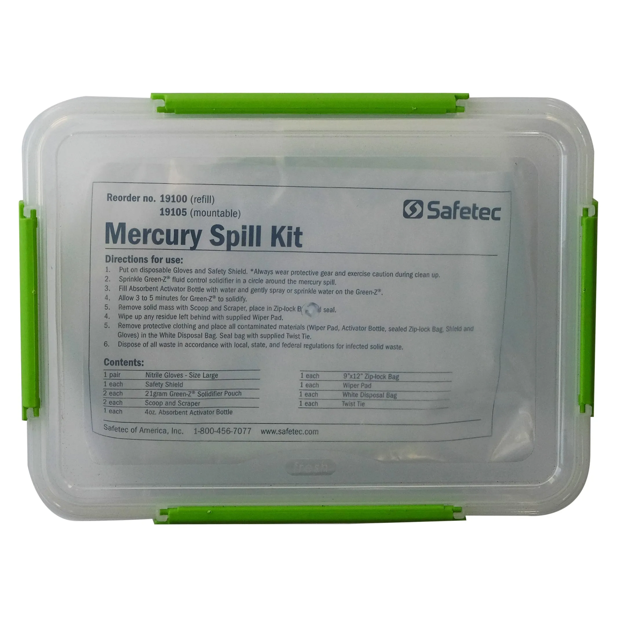 Mercury Spill Kit