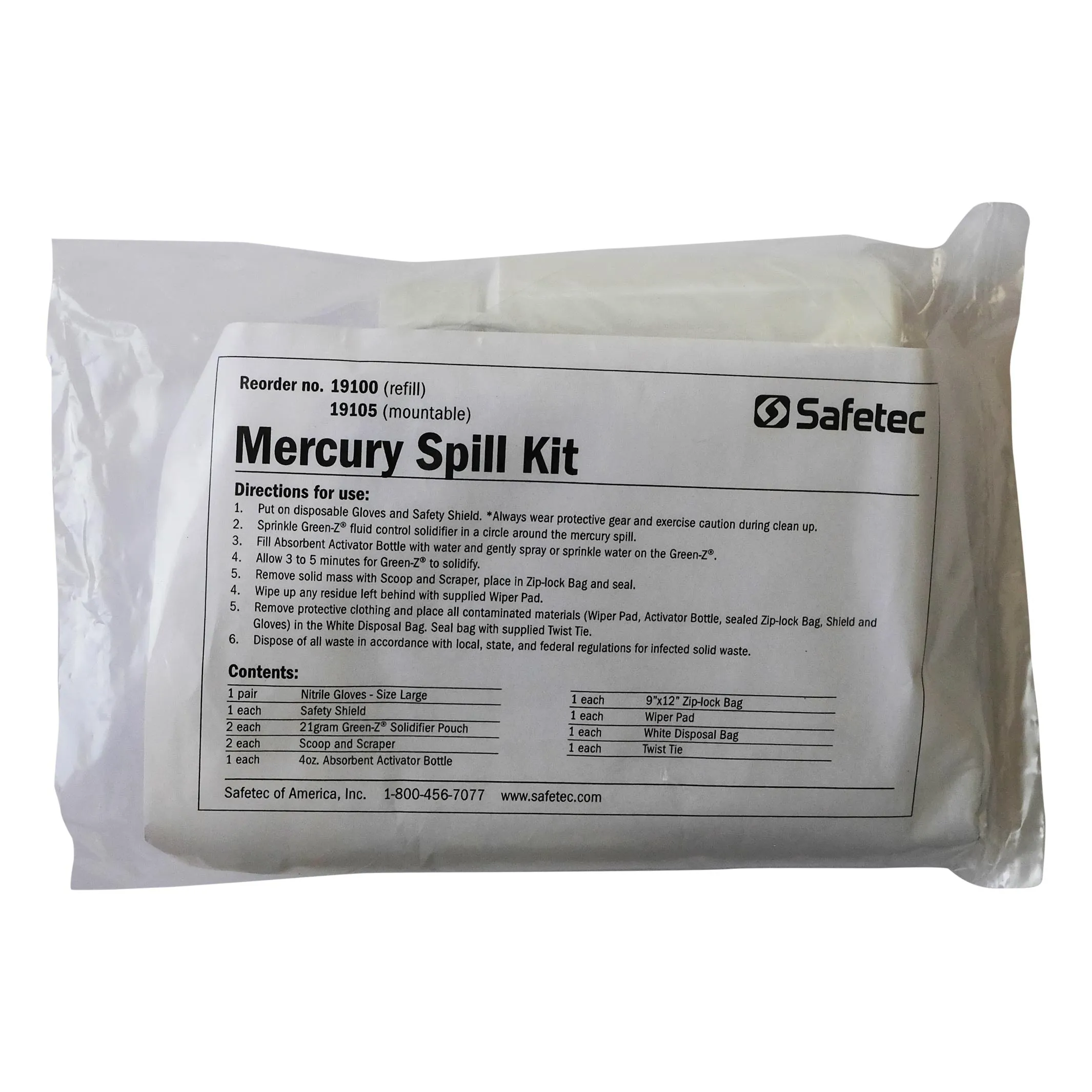 Mercury Spill Kit