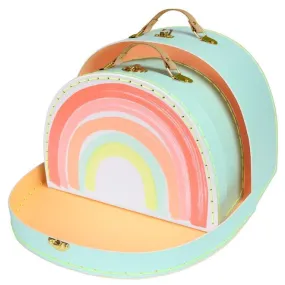 Meri Meri Rainbow Mini Suitcases (Set of 2)