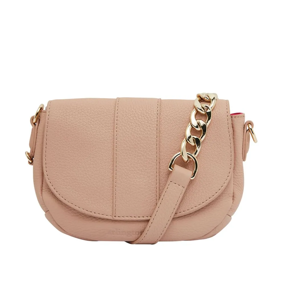 MINI ZARA SADDLEBAG BISCOTTI