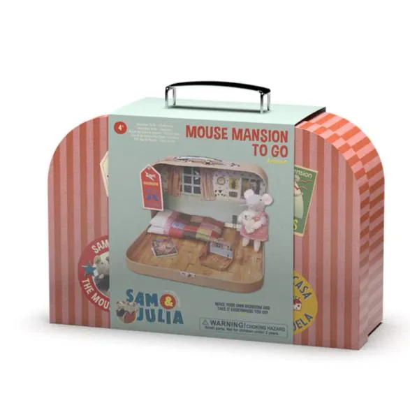 Mouse Mansion To Go    Julia Mouse