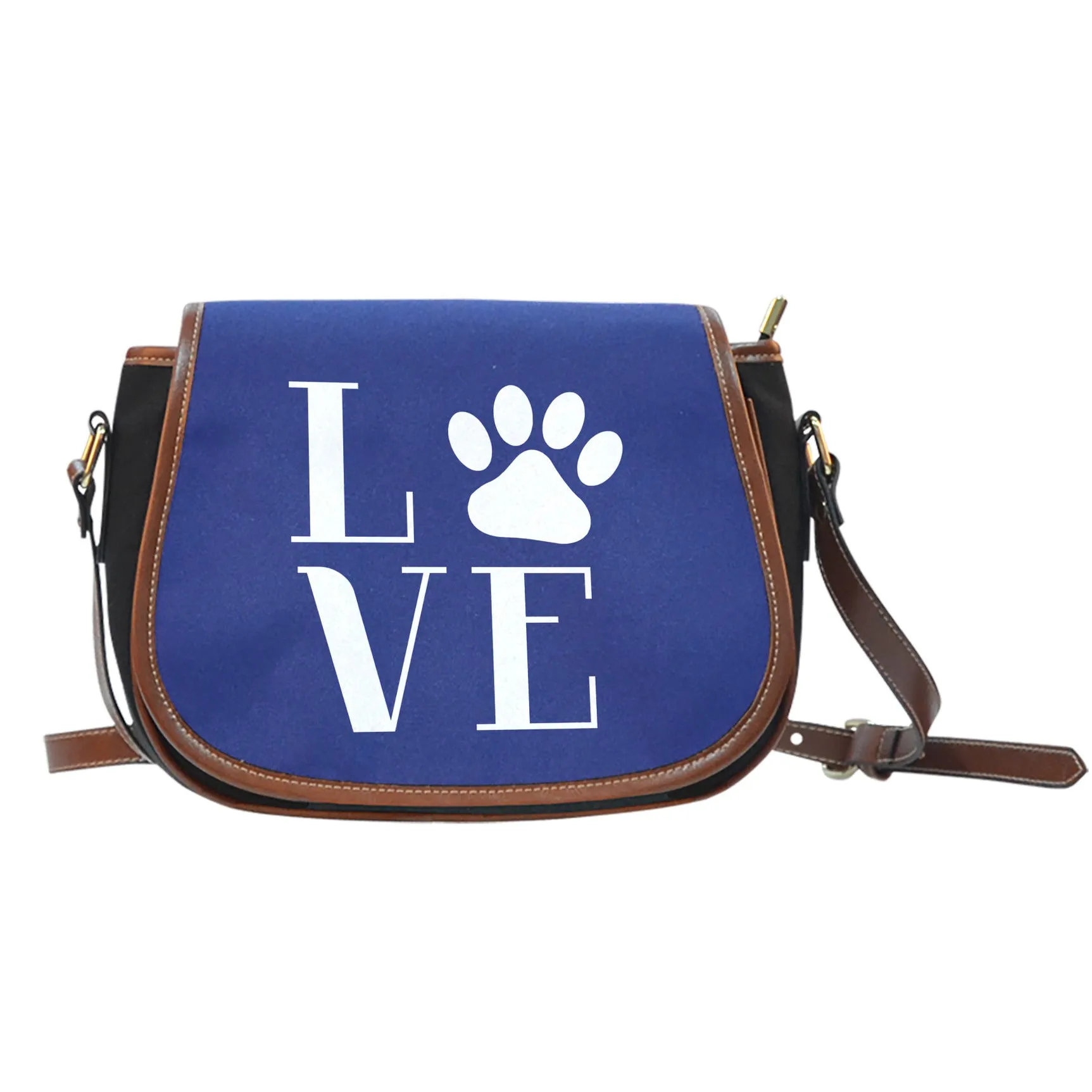 NP Love Dogs Saddle Bag