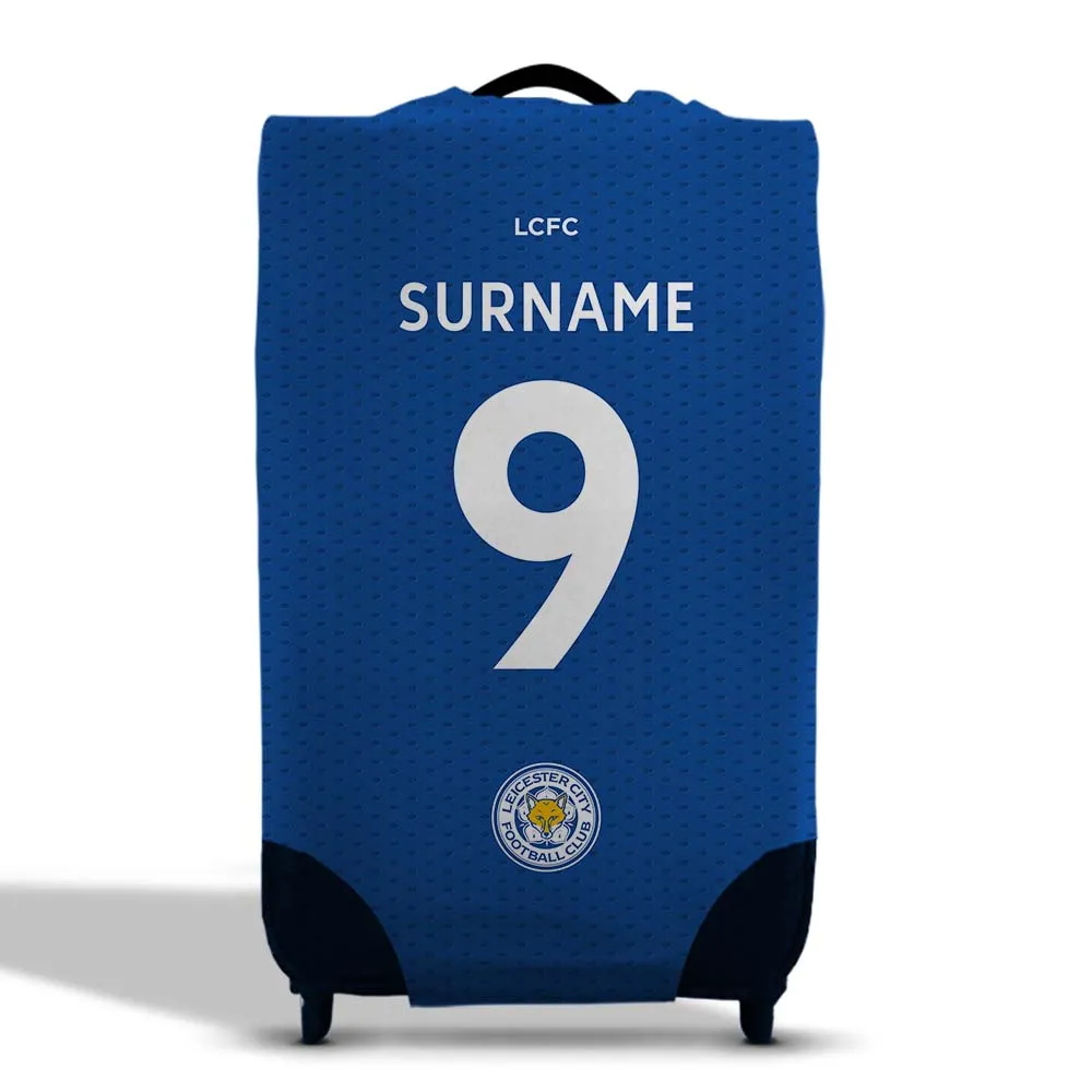 Personalised Leicester City FC Suitcase Cover (Medium)