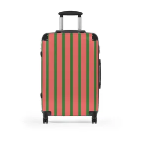 Pink & Green Traveler Suitcase