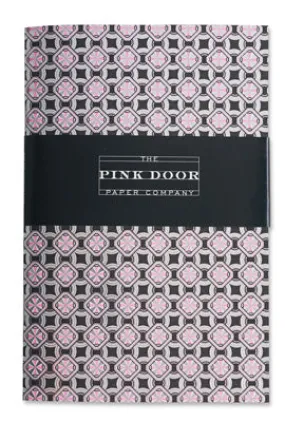 PINK SPARKLE FOIL NOTEBOOK